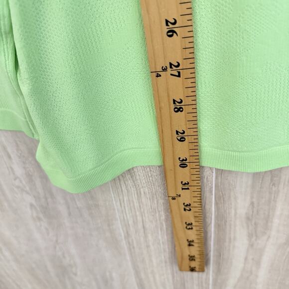 Gymshark Geo Seamless T-shirt Mens XL Neon Green Camo Texture Gym Workout NWOT - Picture 11 of 13